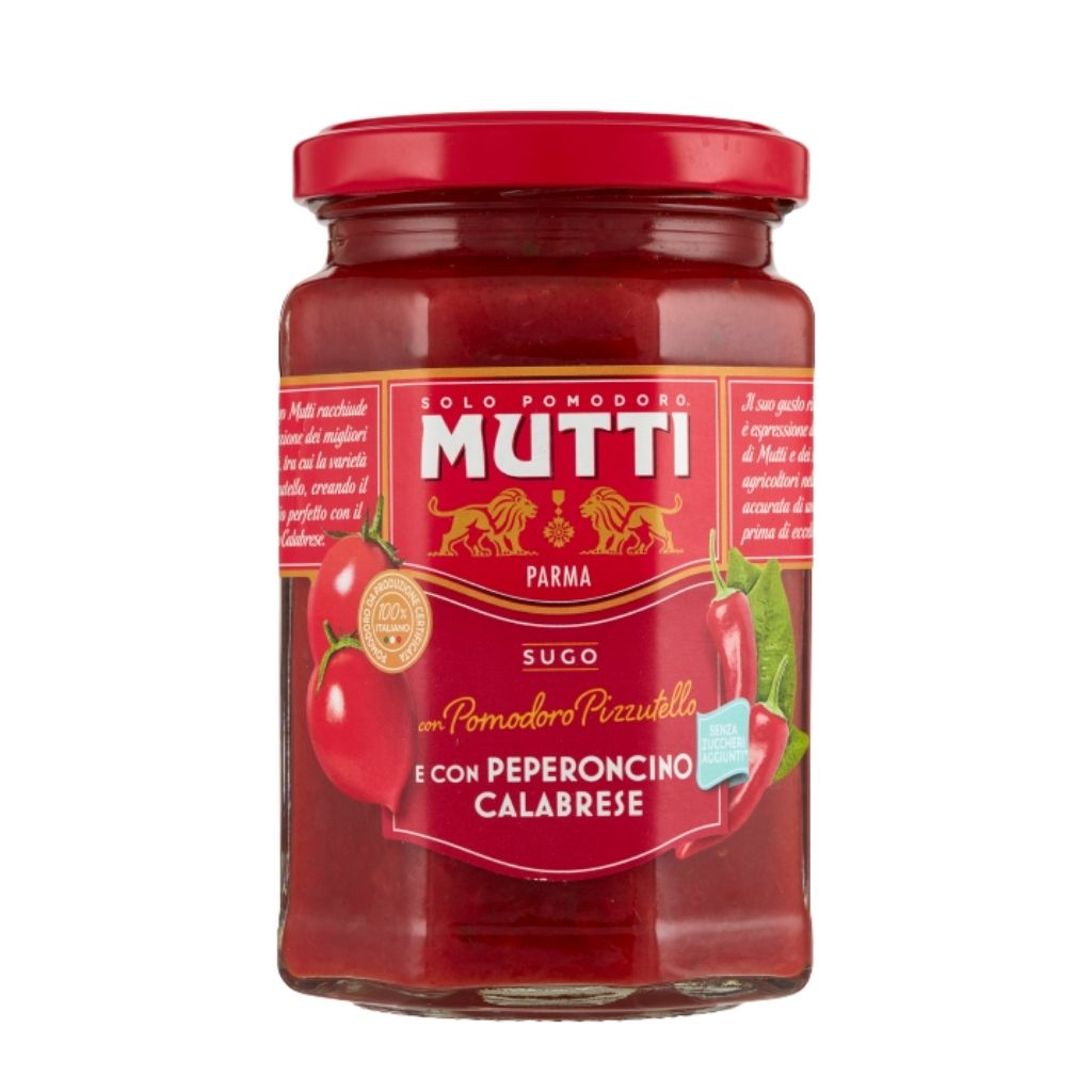 MUTTI PASTA SAUCE WITH CHILLI PEPPER