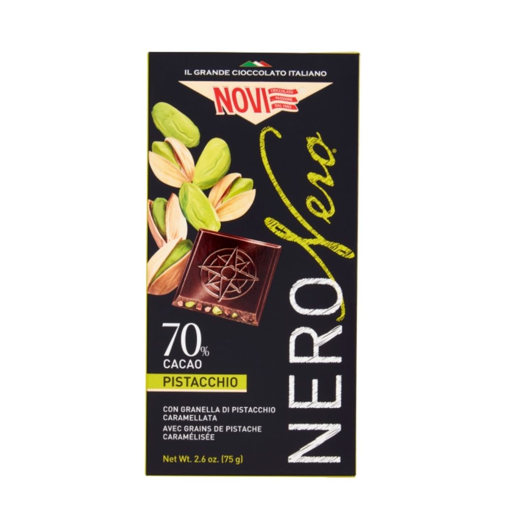 NOVI NERO DARK CHOCOLATE WITH PISTACHIO