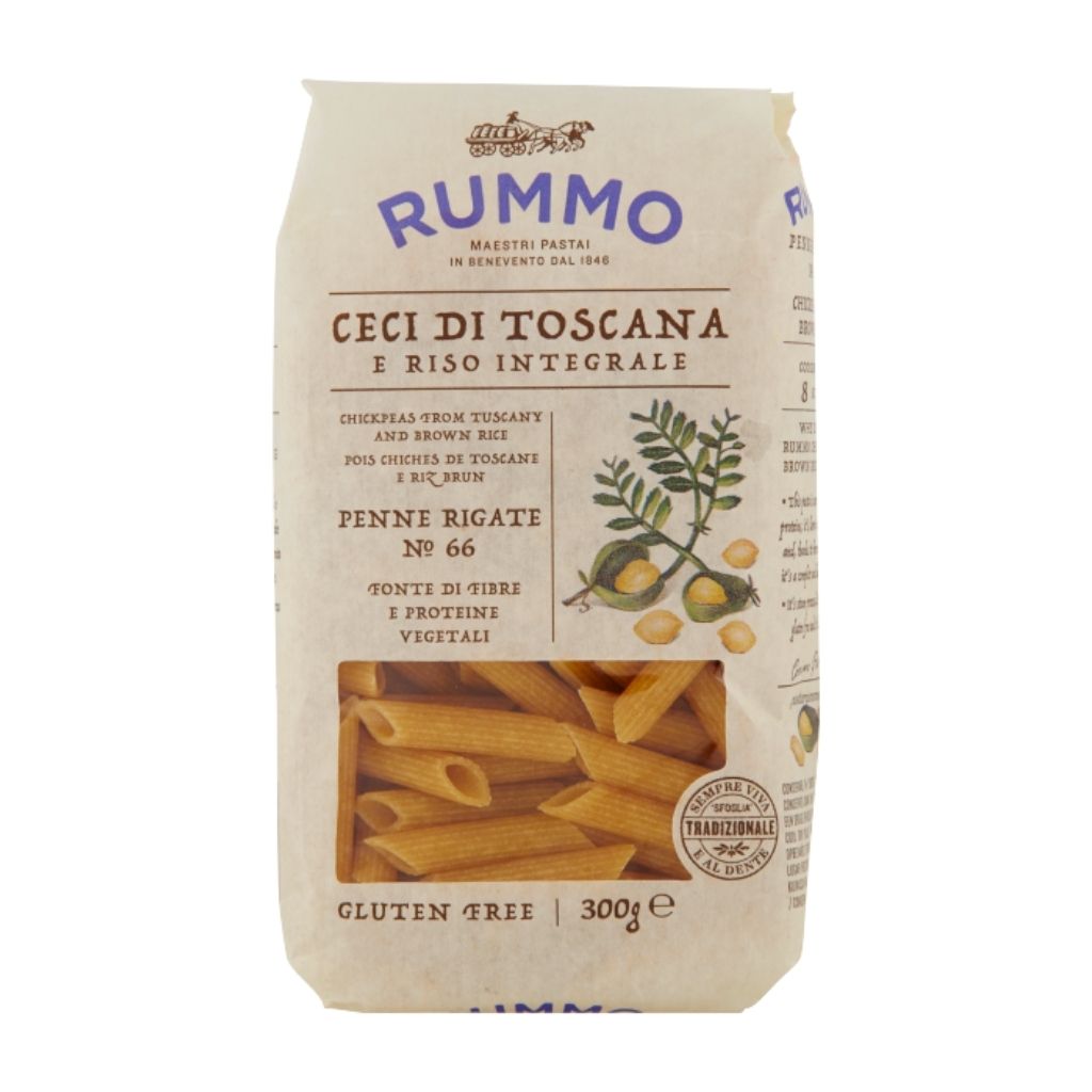 RUMMO GLUTEN FREE CECI DI TOSCANA CHICKPEA PENNE RIGATE NO:66