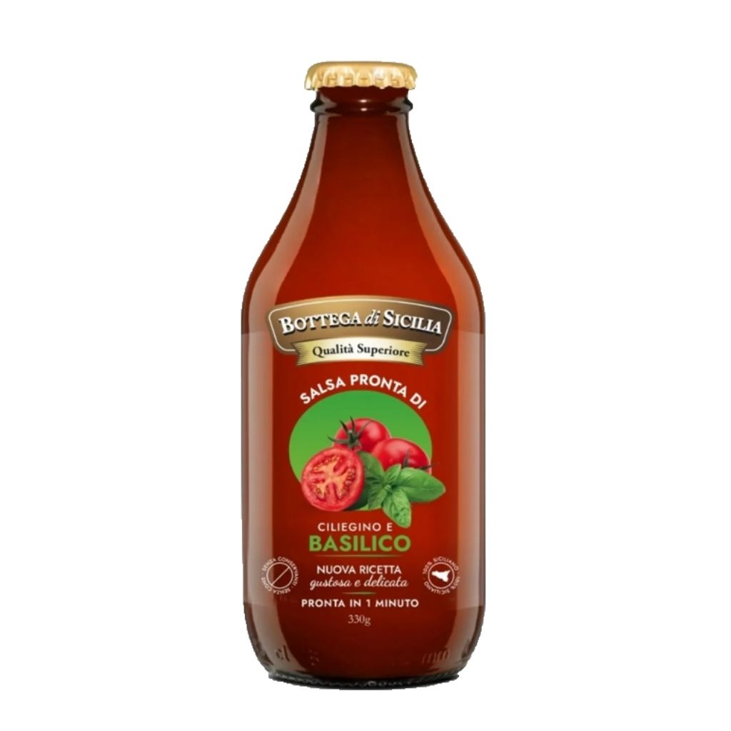 BOTTEGA DE SICILLIA TOMATO PASTA SAUCE WITH BASIL