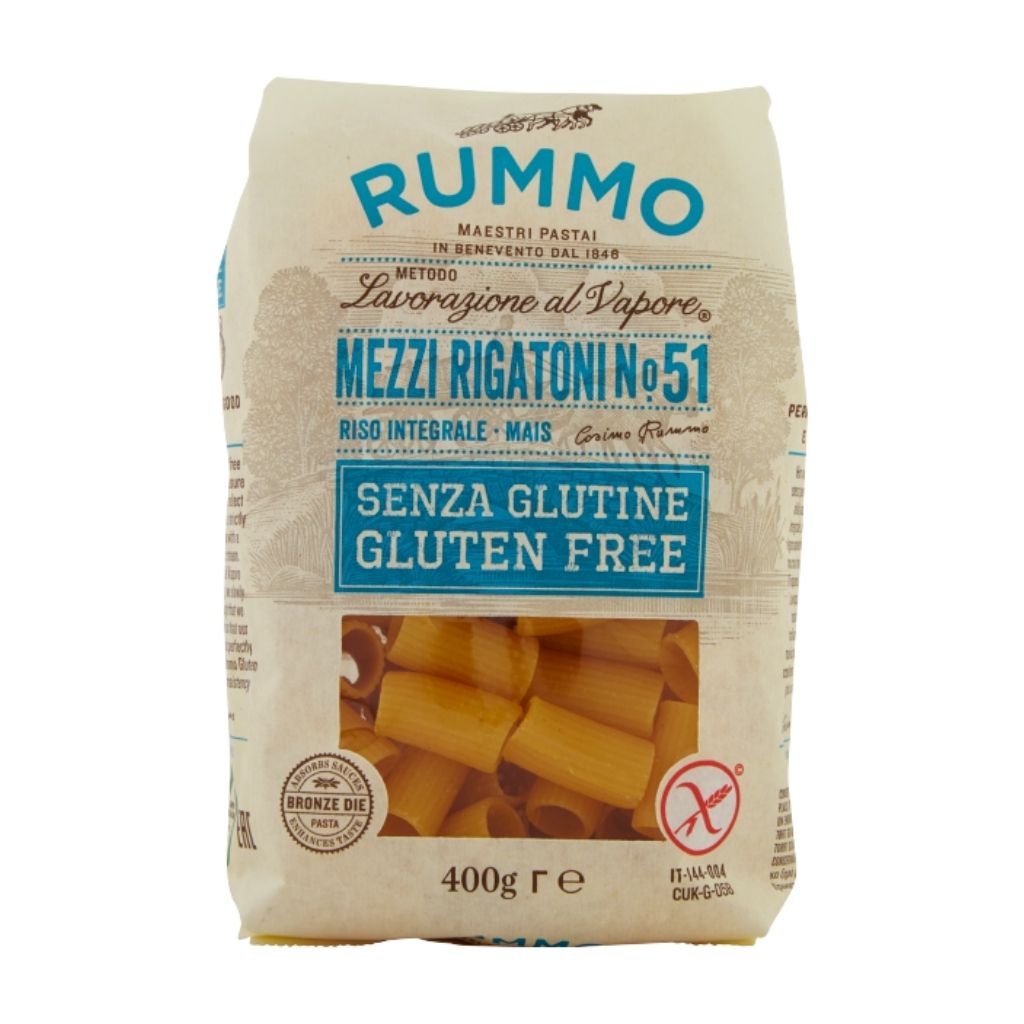 RUMMO GLUTEN FREE PASTA MEZZI RIGATONI NO:51