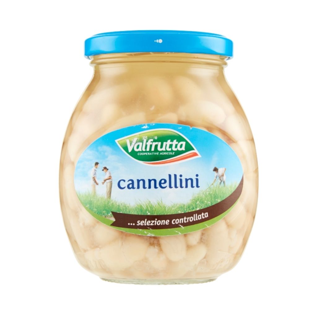 VALFRUTTA CANNELLINI BEANS IN BRINE
