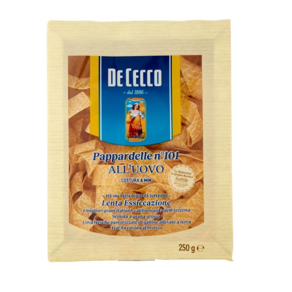DE CECCO PASTA PAPARDELLE 101