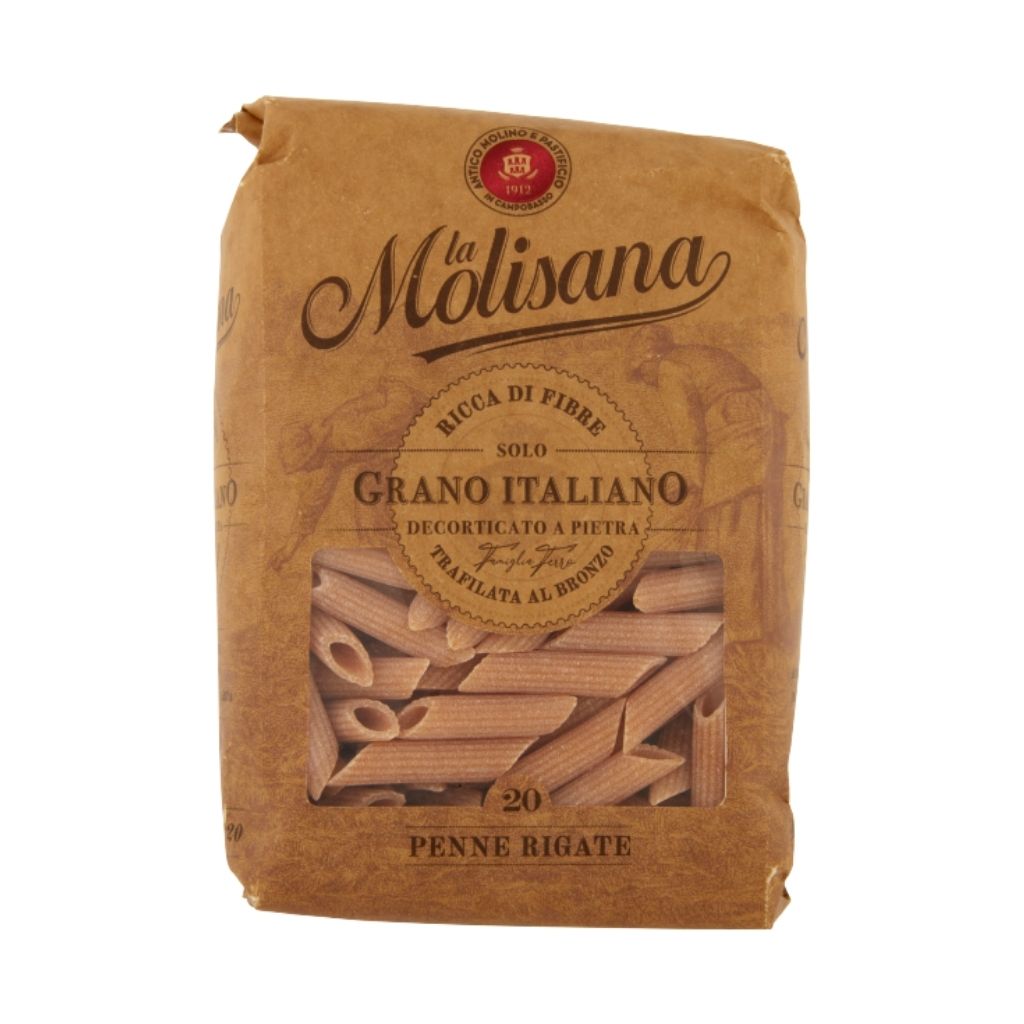MOLISANA WHOLE WHEAT PASTA PENNE RIGATE