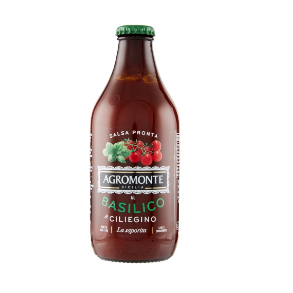 AGROMONTE CHERRY TOMATO PASTA SAUCE WITH BASIL