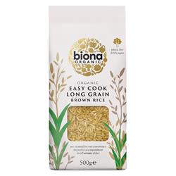 Organic Easy Cook Long Grain Brown Rice 500g