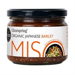 Organic Barley Miso Paste jar (up) 300g