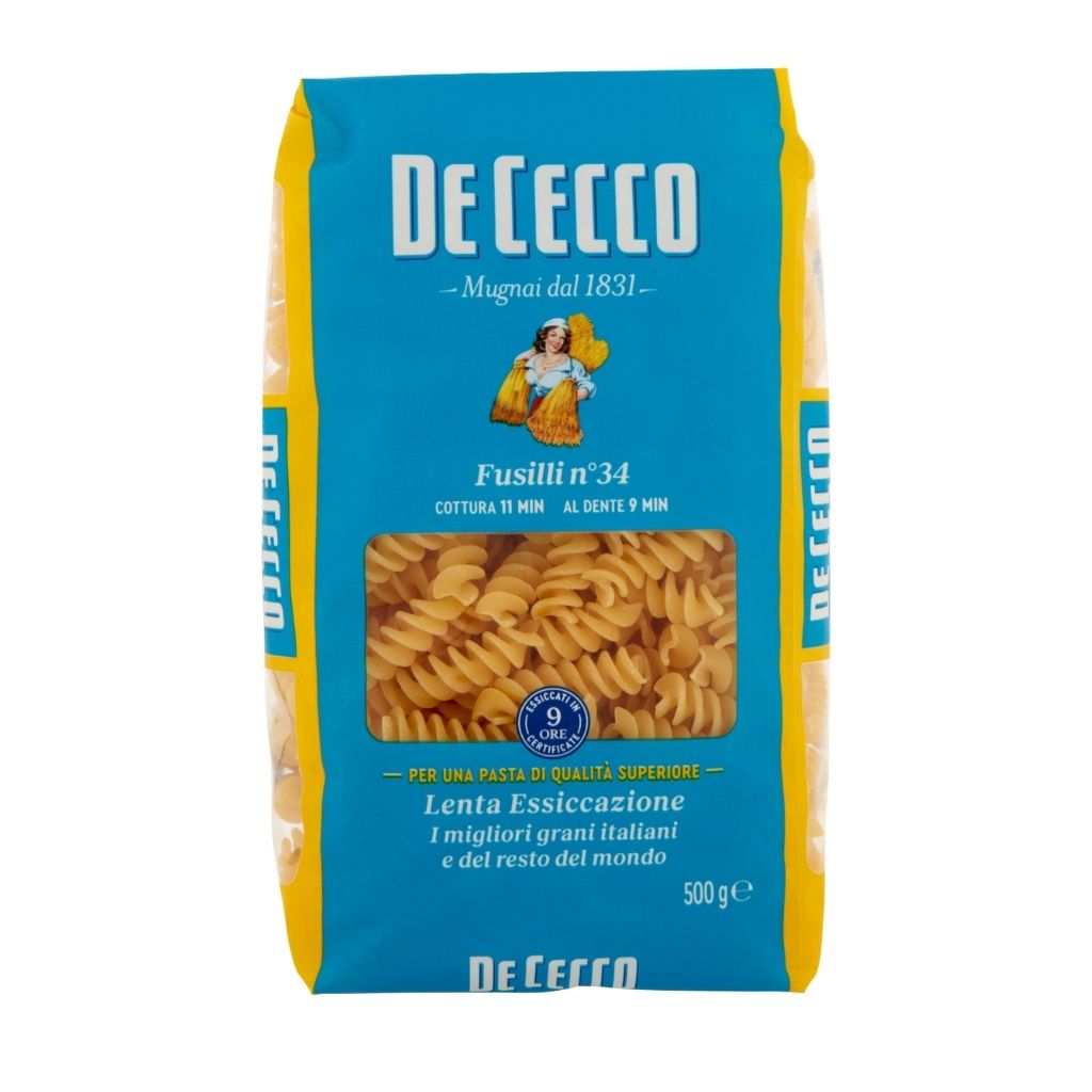 DE CECCO FUSILLI PASTA NO.34