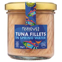 Fish4Ever Azores Tuna Fillets in Spring Water 150g