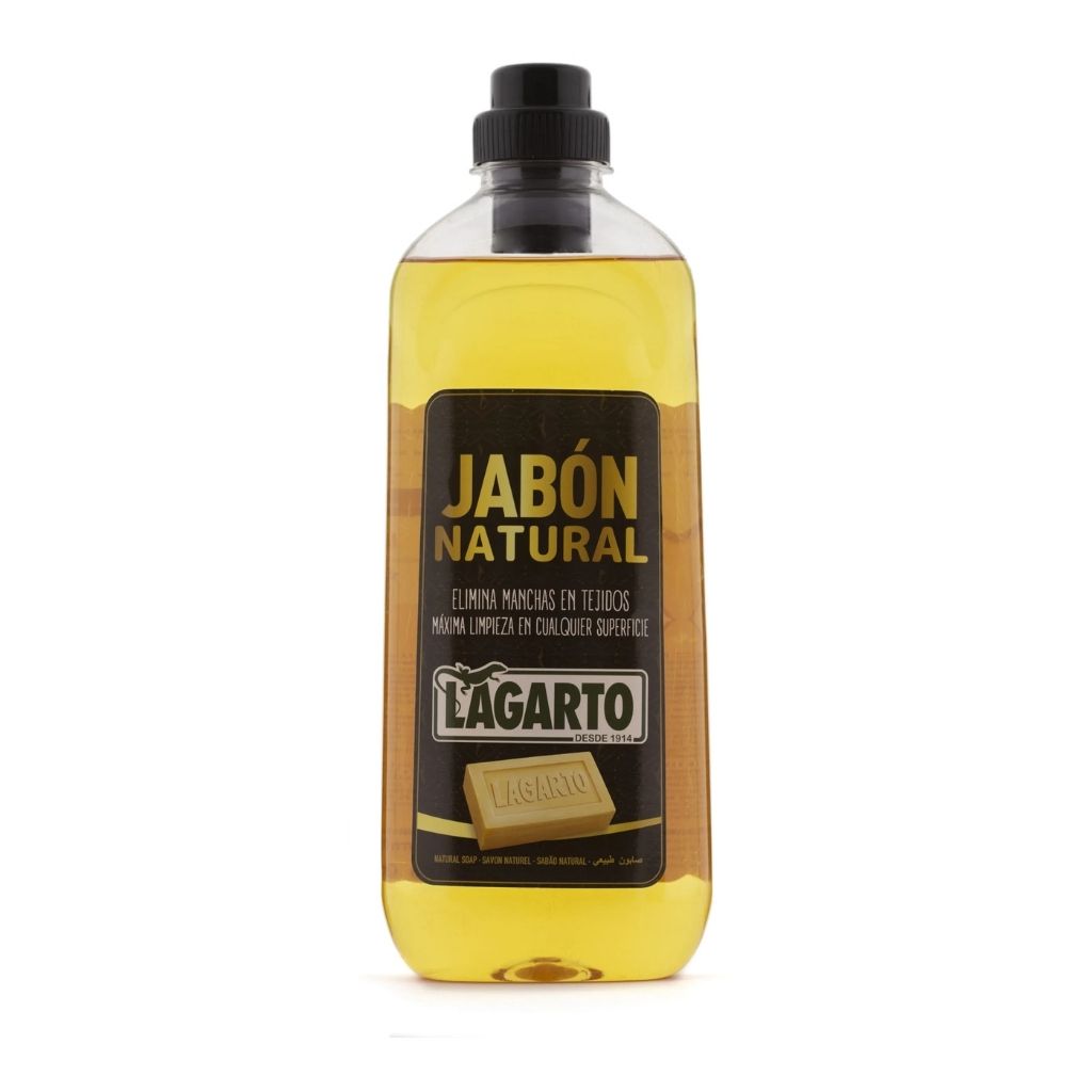 LAGARTO JABON NATURAL LIQUID SOAP 1000 ML