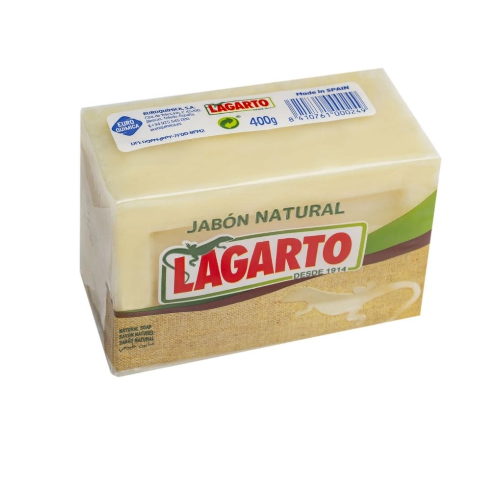 LAGARTO JABON NATURAL SOAP LIZARD 400 GR.