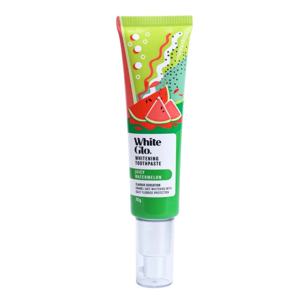 WHITE GLO Juicy Watermelon Toothpaste 70 GR