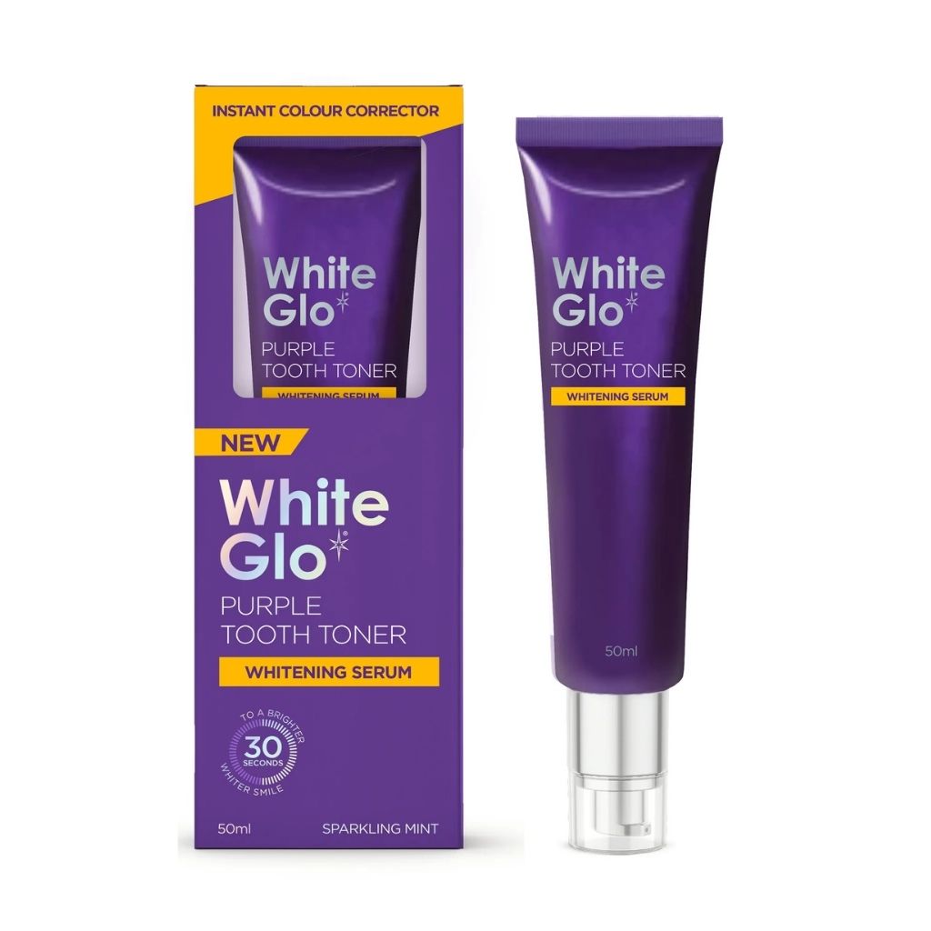 WHITE GLO Purple Tooth Toner Serum