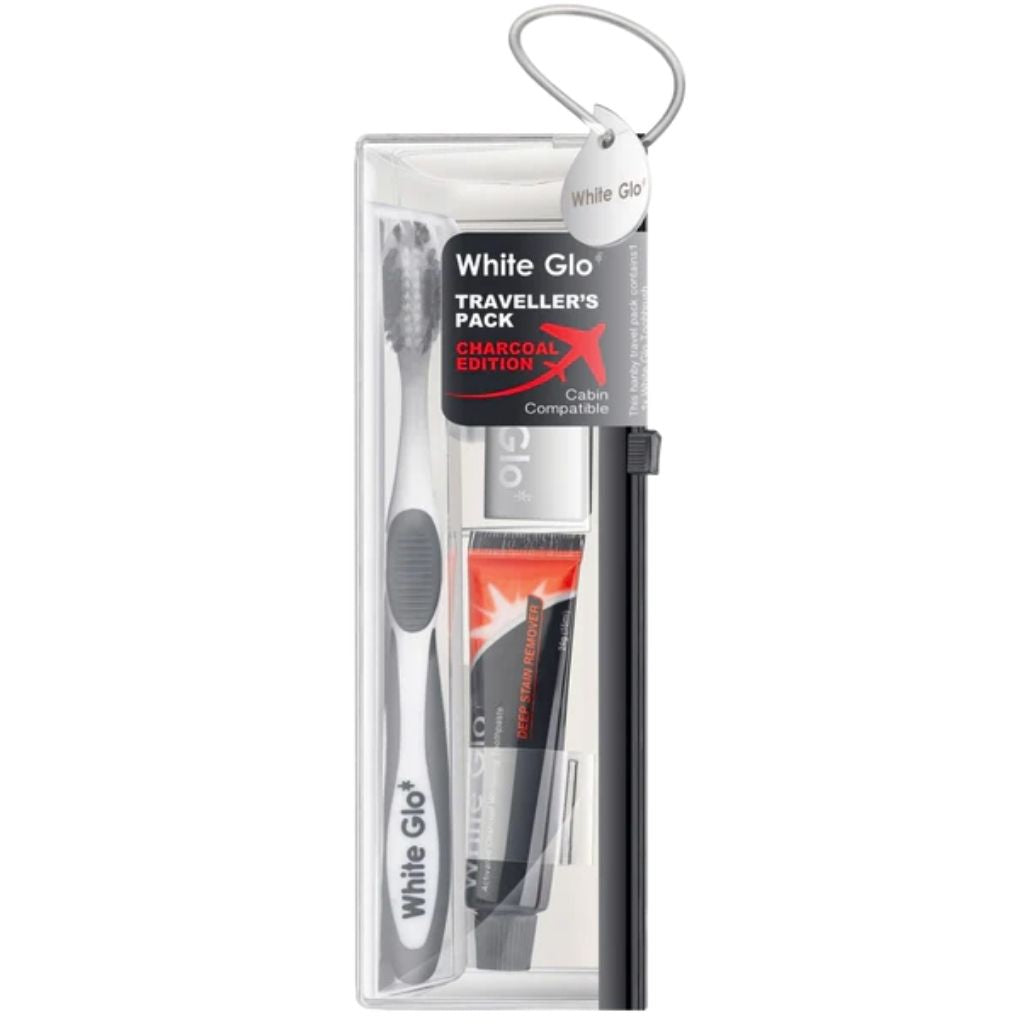 WHITE GLO Travellers Pack - Charcoal