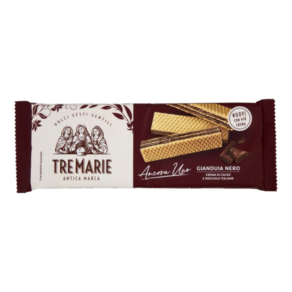 TRE MARIE BLACK GIANDUIA WAFER