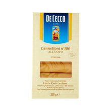 DE CECCO CANNELLONI ALL'UOVO PASTA