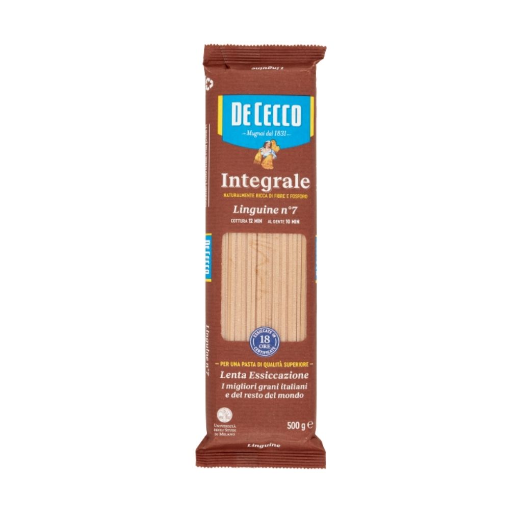 DE CECCO WHOLE WHEAT PASTA LINGUINE ON:7