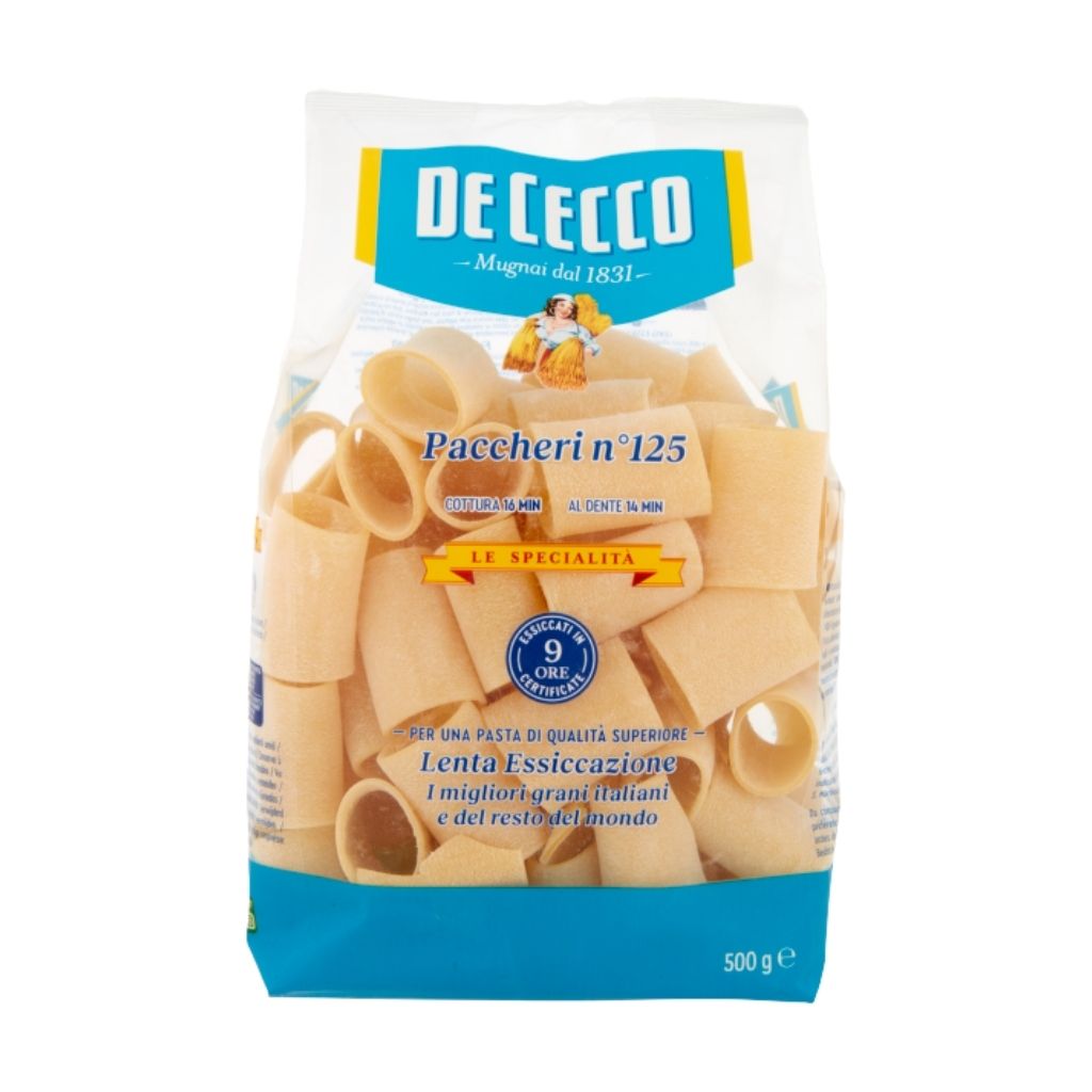 DE CECCO PASTA PACCHERI NO:125