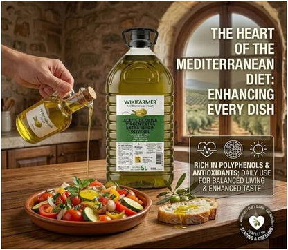 WIKIFARMER EXTRA VIRGIN OLIVE OIL 5L