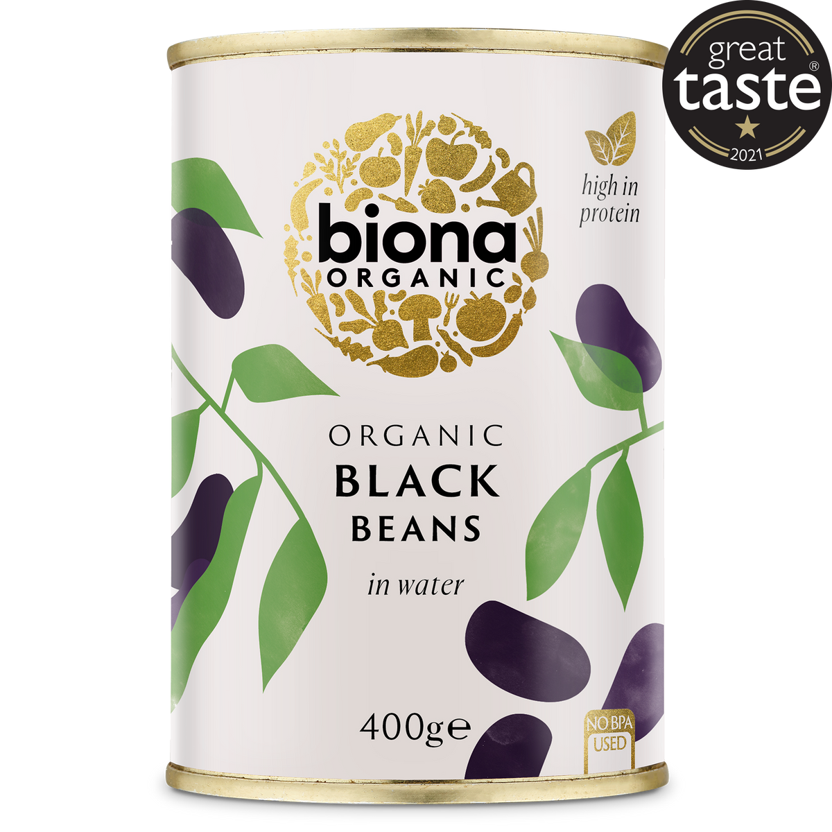 Biona Organic Black Beans 400g