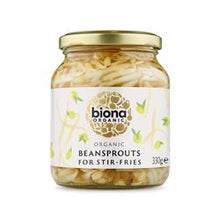 Biona Organic Bean Sprouts - in Glass Jar 330g