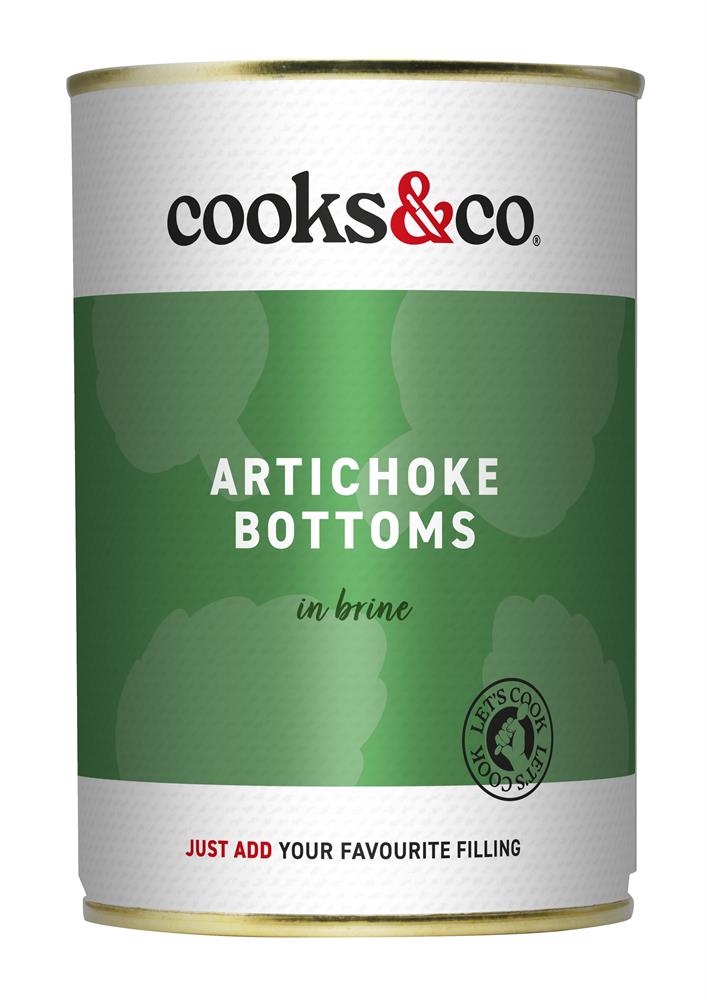 Cooks & Co Artichoke Bottoms in Brine 390g