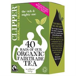 Clipper Organic & Fair Trade Everyday 40 Tea Bags