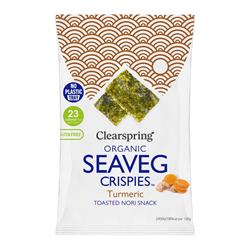Organic Seaveg Crispies Turmeric 4g (TRAYLESS) 4g
