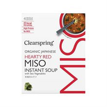 Organic Miso Soup - Red with Sea Vegetable 4 x 8G Pack
