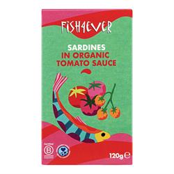 Fish4Ever Sardines in Organic Tomato Sauce 120g
