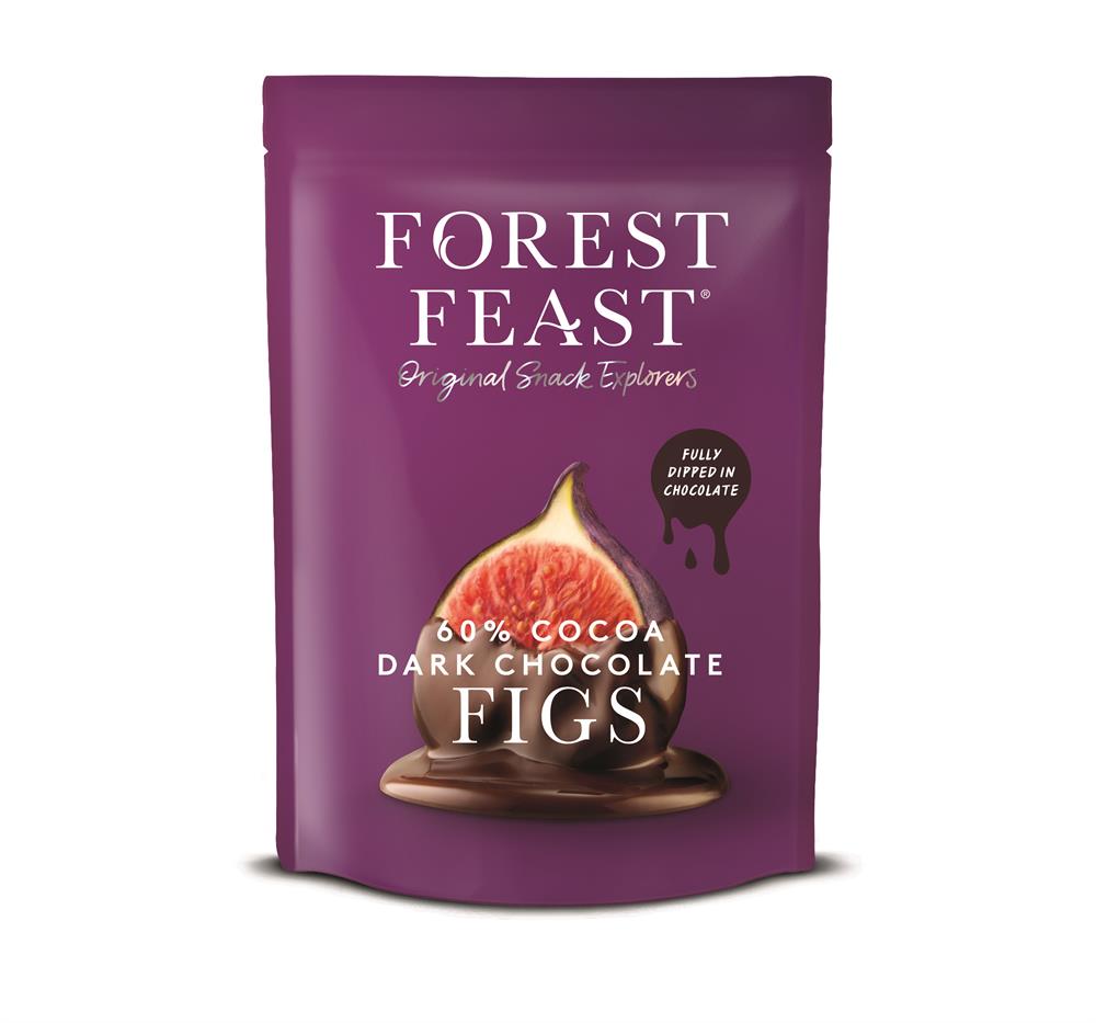 Forest Feast 60% Cocoa Dark Chocolate Figs 140g