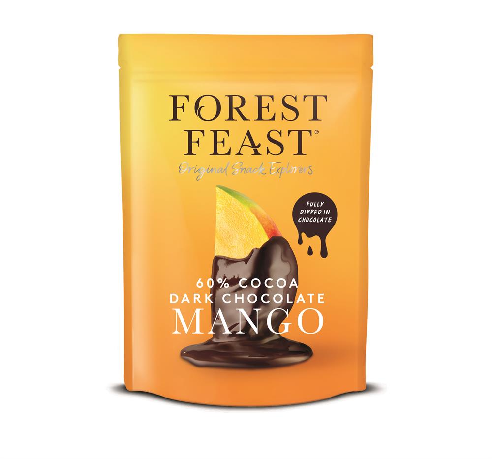 Forest Feast 60% Cocoa Dark Chocolate Mango 100g