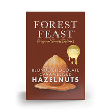 Forest Feast Blonde Chocolate Caramelised Hazelnuts Gift Cube 100g
