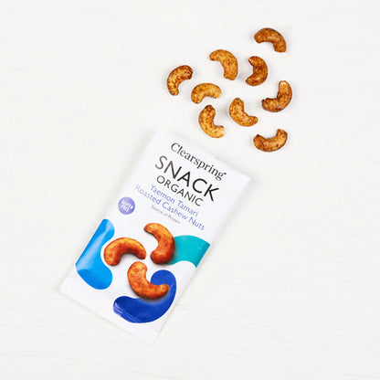 Snack Organic - Yaemon Tamari Roasted Cashew Nuts