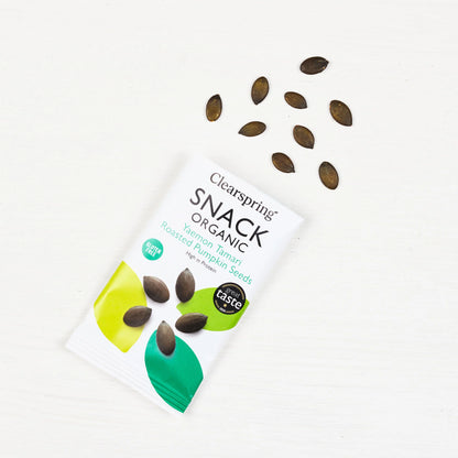 Snack Organic - Yaemon Tamari Roasted Pumpkin Seeds