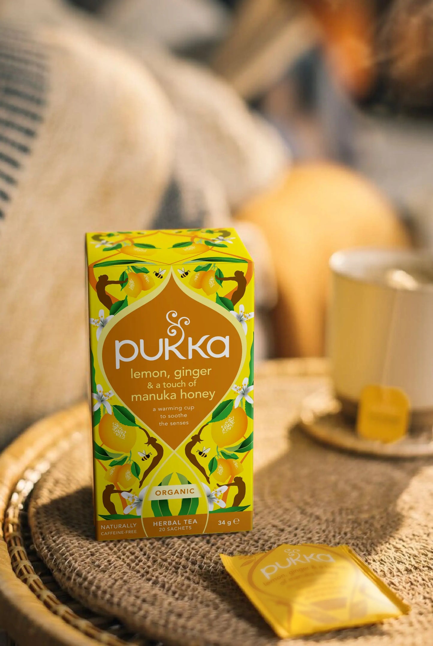 Lemon, Ginger & a touch of Manuka Honey