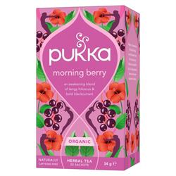 Pukka Morning berry 20 herbal teabags