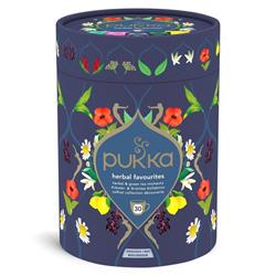 Organic Pukka Herbal Favourites Collection 30 Sachets