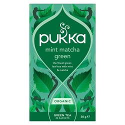 Pukka Organic Mint Matcha Green Tea 20 Sachet