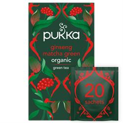 Pukka Organic Ginseng Matcha Green Tea 20 Sachet