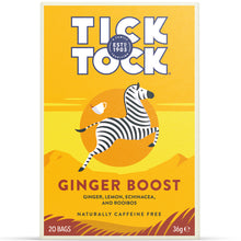 Tick Tock Wellbeing Ginger Boost Tea 20 Bags