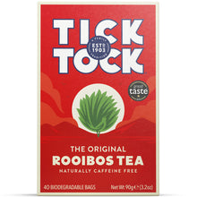 Tick Tock Organic Rooibos 40 Tea Bags