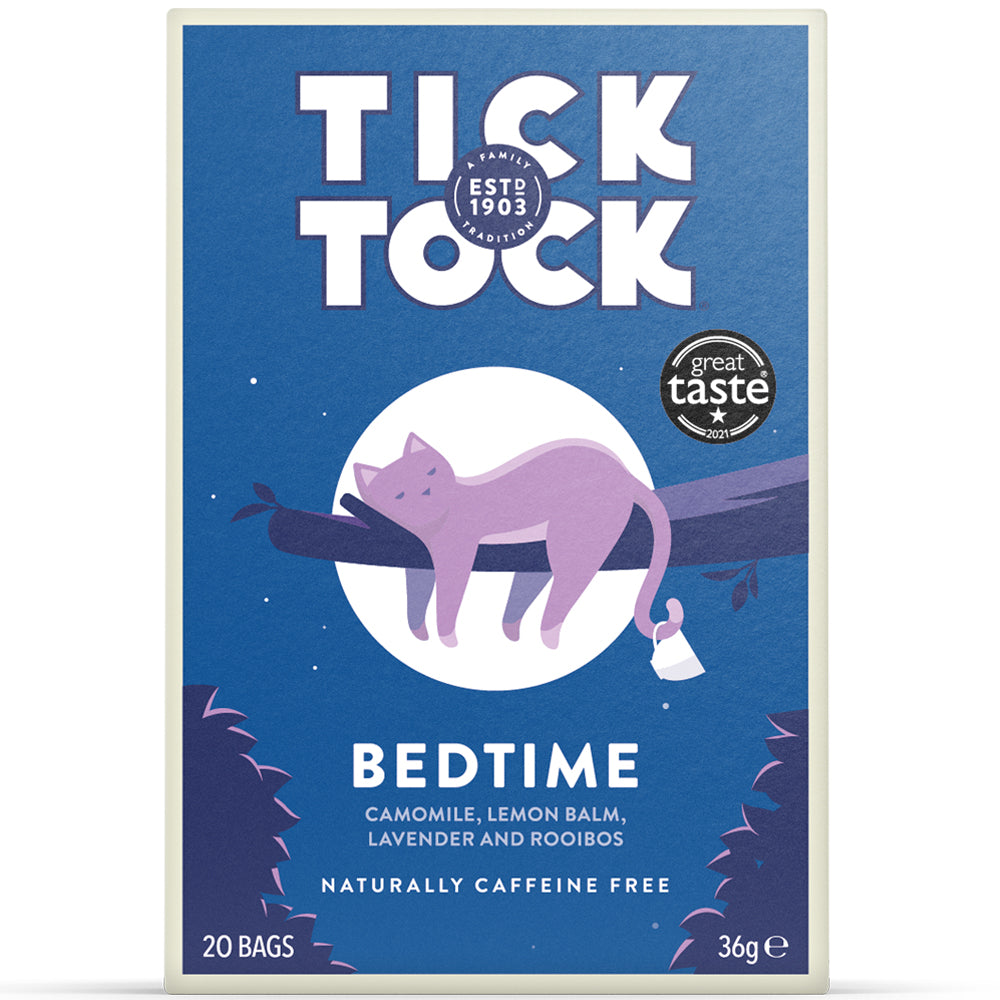 Tick Tock Wellbeing Bedtime Tea 20 Bags
