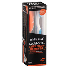 WHITE GLO Charcoal Deep Stain Remover Toothpaste