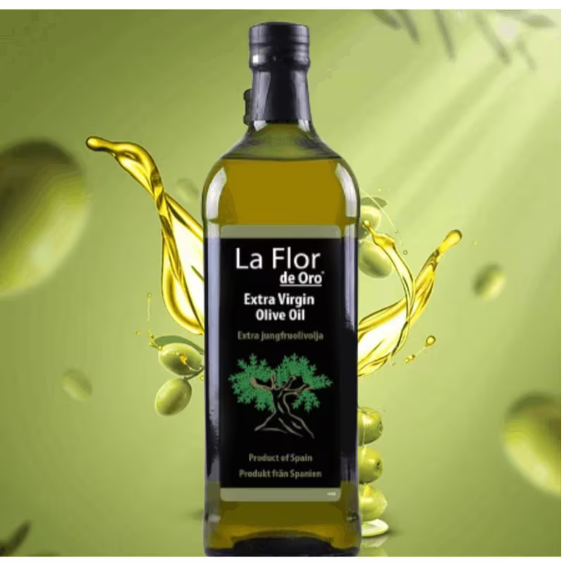 LA FLOR DE ORO EXTRA VIRGIN OLIVE OIL 1.0L