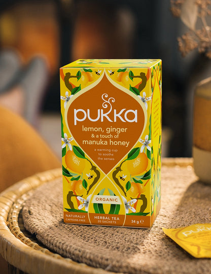 Lemon, Ginger & a touch of Manuka Honey
