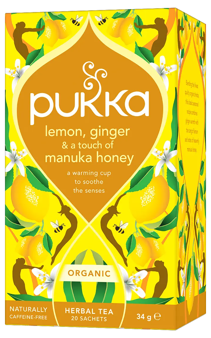 Lemon, Ginger & a touch of Manuka Honey