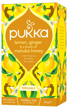 Lemon, Ginger & a touch of Manuka Honey