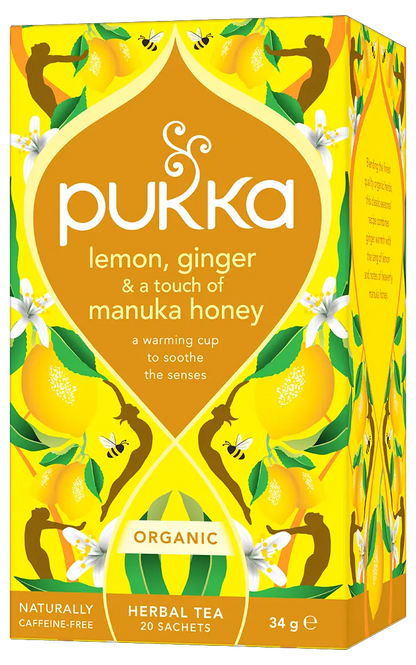 Lemon, Ginger & a touch of Manuka Honey